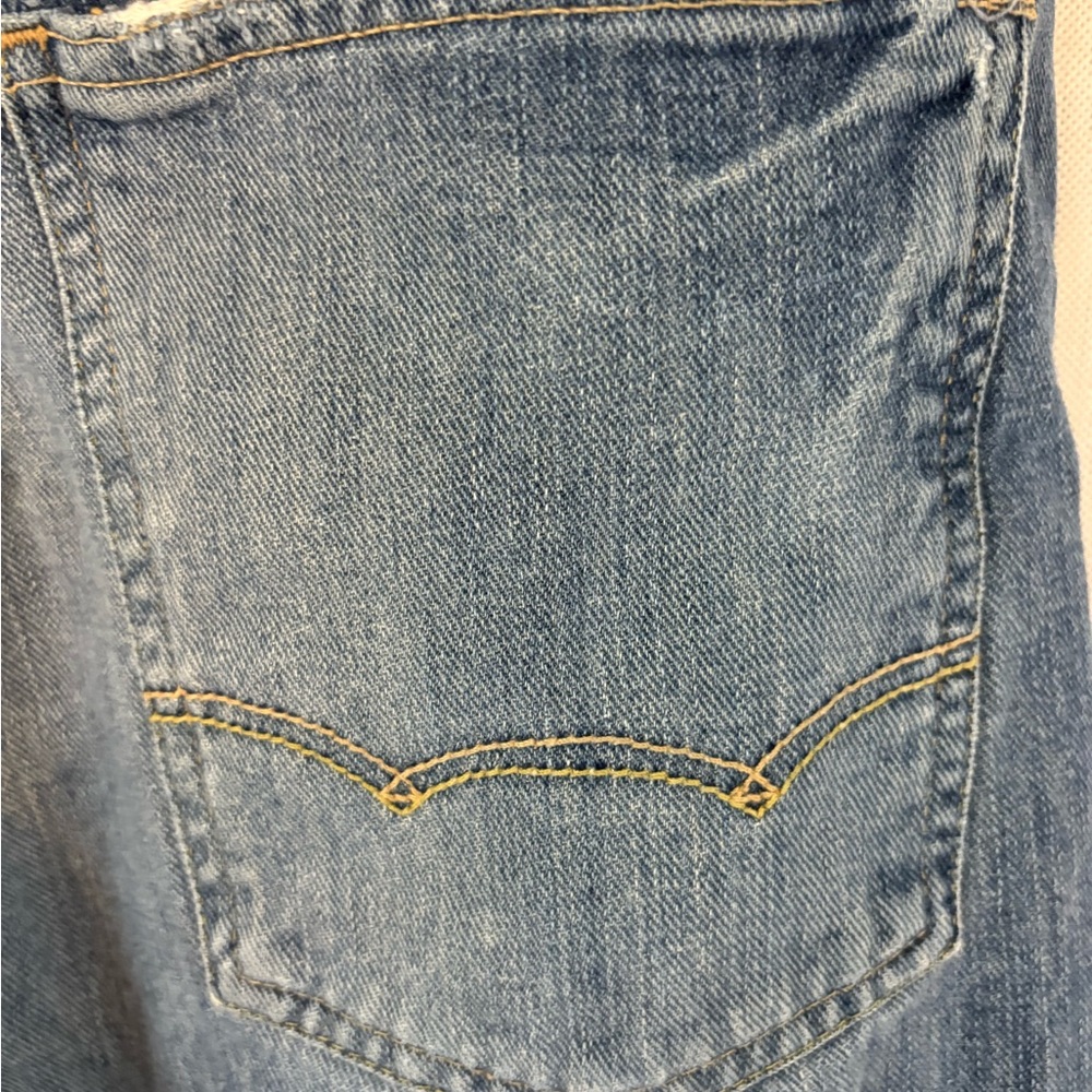 American Eagle Mens 31/30 Relaxed Straight Leg Jeans Medium Wash Blue De… - Picture 10 of 16